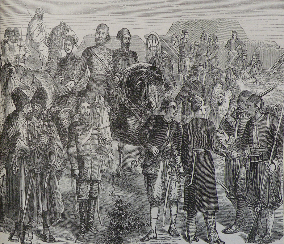 Օսմանեան բանակի զինուորներ ռուս-թրքական պատերազմին ժամամանակ, 1877-1878