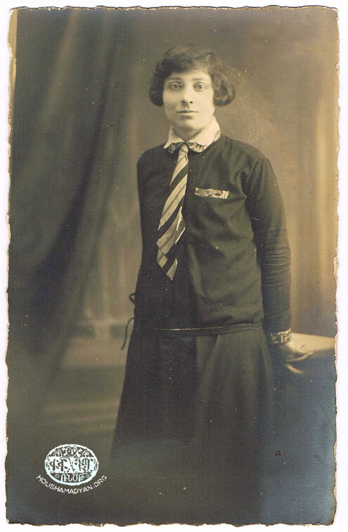 2. Koharig Der-Meguerditchian (Levon's sister), 1920s, Paris (Source: Silvina Der-Meguerditchian collection)