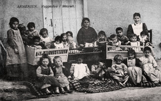 Mezire, 1902. The Scandinavian Emaus orphanage