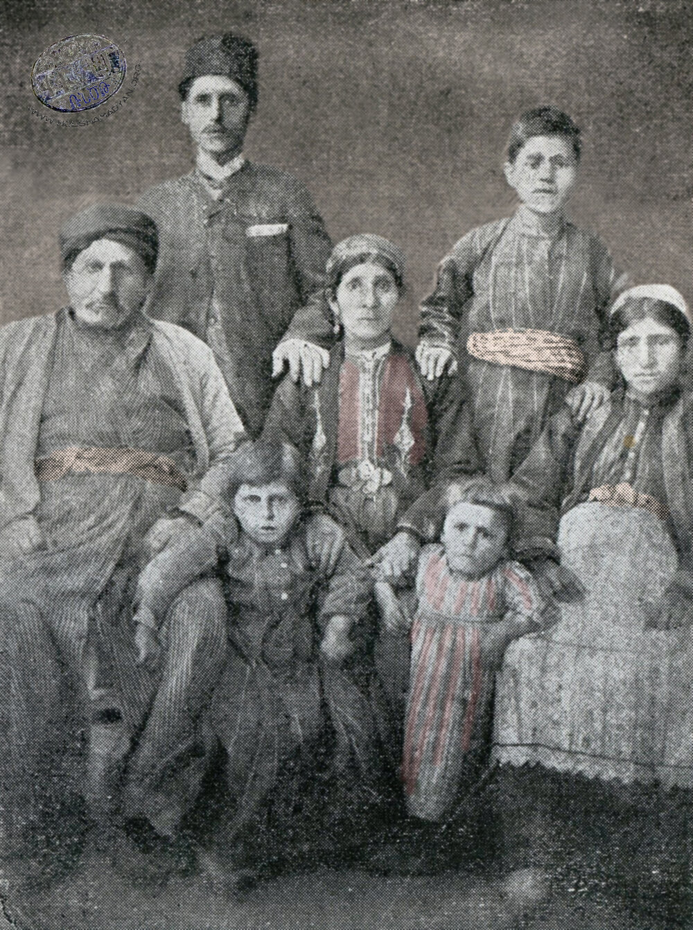 Hovagim Baghdasarian’s family from the village of Verin (Upper) Khokh