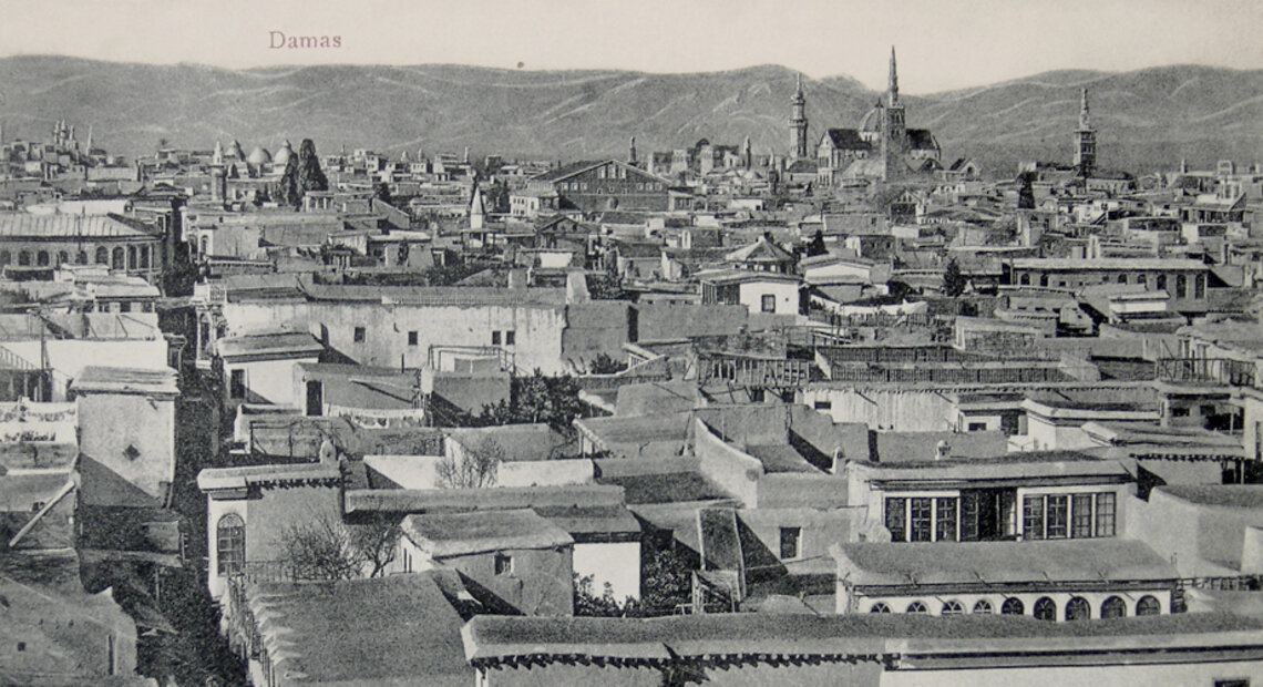 A panoramic view from Damascus (Michel Paboudjian Collection)
